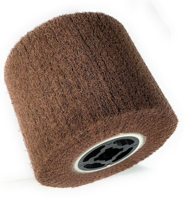 Non-Woven Flap Wheel, Ovma Pad Tel Çekme Parlatma Parlatma Disk Diski, Tel Çekme Parlatma Parlatma Diski
