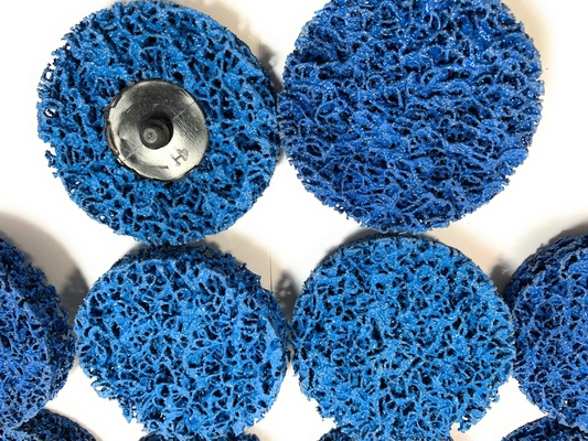 Hızlı Değişim Poly Clean Strip Scotch Brite Aşındırıcı  Zımpara Diskleri 2 İnç