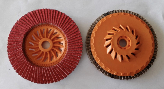Paslanmaz Çelik İçin Fiberglas Destekli Aşındırıcı Flap Diski