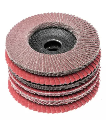 100 * 11 * 16mm A / O Fiberglas Destek Aşındırıcı Flap Diski
