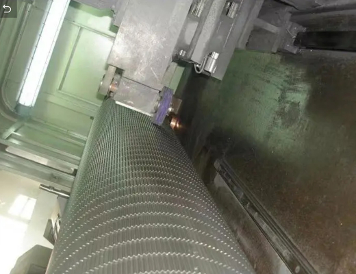 Sigara Dokuma Tel Naylon Scotch Brite Oluklu Silindir Taşlama Parlatma Tekerleği Taşlama Diski