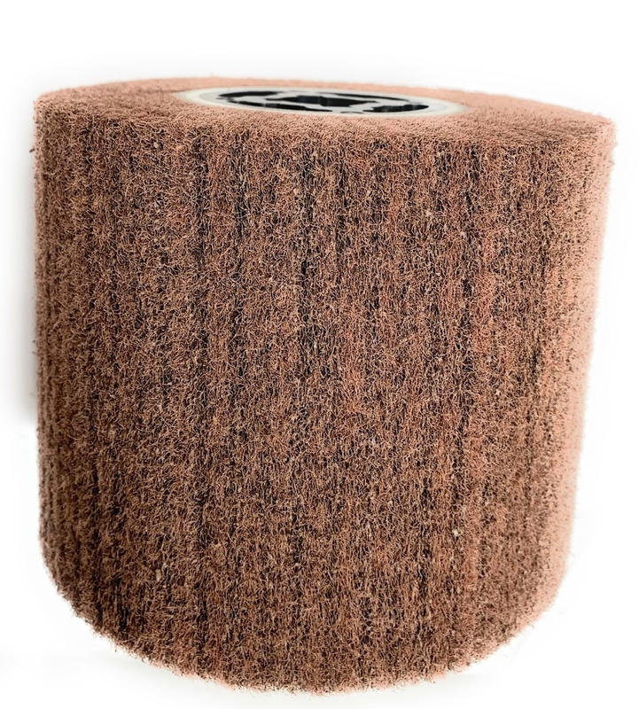 Non-Woven Flap Wheel, Ovma Pad Tel Çekme Parlatma Parlatma Disk Diski, Tel Çekme Parlatma Parlatma Diski